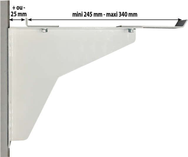 Console lavabo collectif large