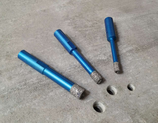 Foret diamant pour carrelage - perçage 