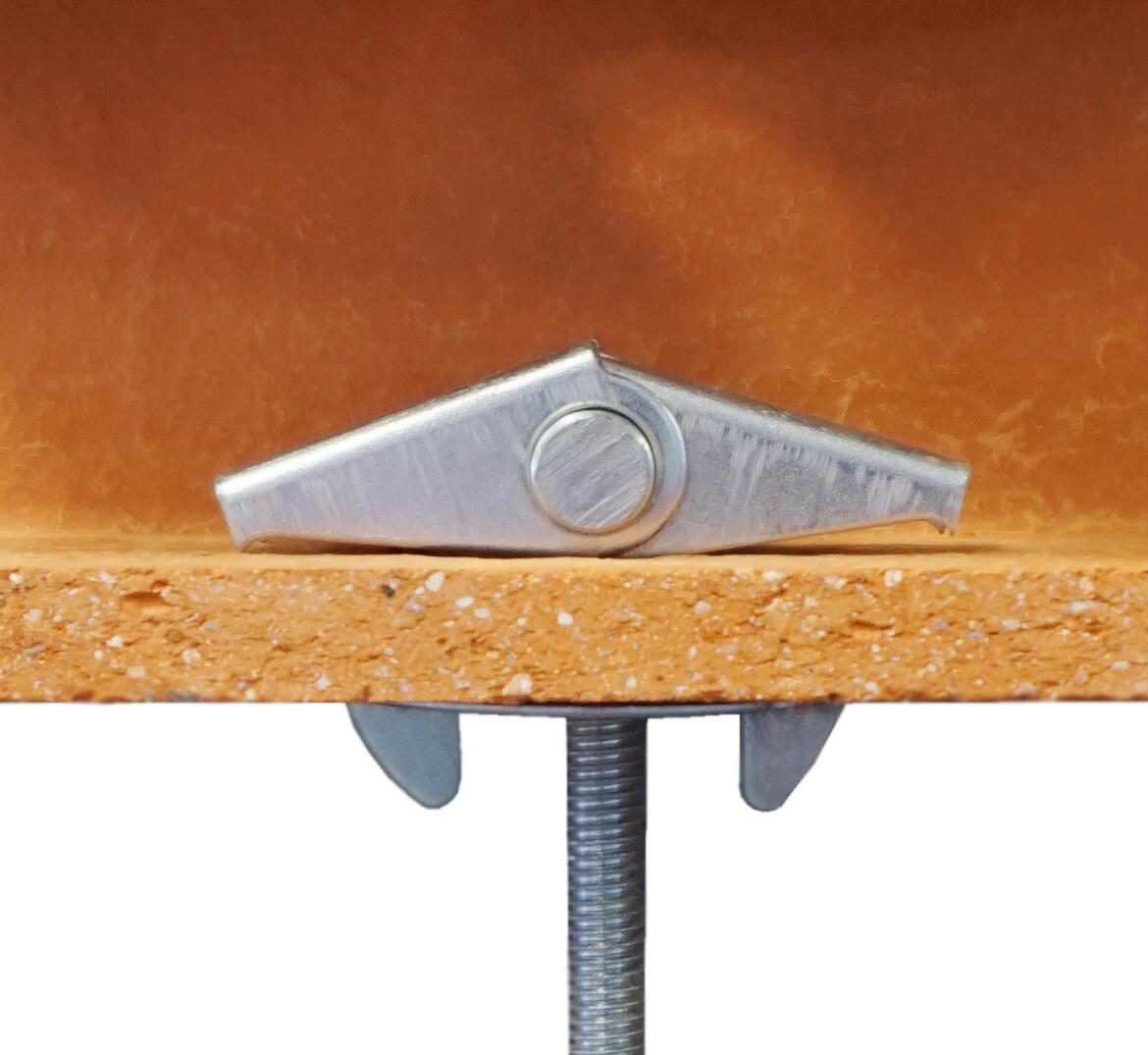 Wingnut Spring Spring-loaded anchor toggle wing nut